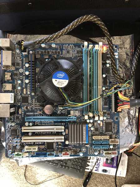 Motherboard and CPU